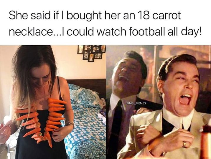 #18Carrot #Carrots #Lol #Funny #Meme #NFL #Football #NFLFootball #NFLNews #NFLMemes #Sports #XZEmpire #XZSports